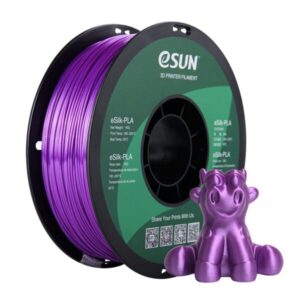 eSUN Silk Filament 3D PLA Purple 1.75mm 1kg