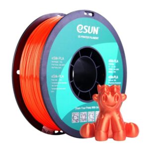 eSUN Silk Filament 3D PLA Jacinth 1.75mm 1kg