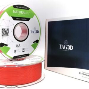 Filament 3D PLA NATURAL Rouge 1.75mm 1kg
