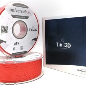 Filament 3D ABS NATURAL  Rouge 1.75mm 1kg