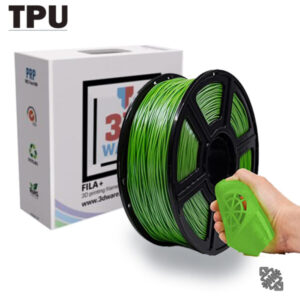 Filament 3D FILA+ Flexible TPU Vert 1.75mm 1kg