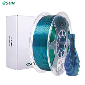 eSUN Silk Magic PLA (Green+blue) 1.75mm 3D Filament 1KG