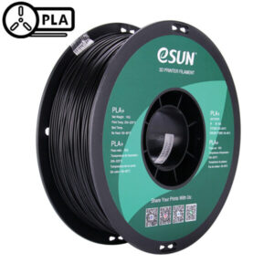 eSUN Filament 3D PLA+ Black 1.75mm 1kg
