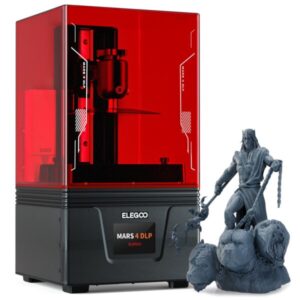 ELEGOO Mars 4 DLP Resin Ultra-quiet 3D Printing