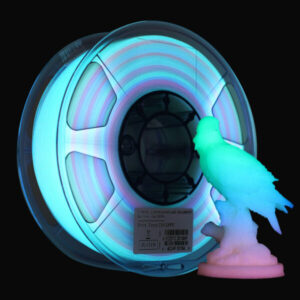 eSUN Filament 3D PLA Luminous Rainbow Multicolor 1.75mm 1kg