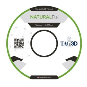 Filament 3D PLA TagIn Vert 2.85mm 1kg